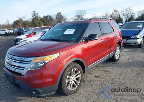 2014 Ford Explorer Xlt z USA, uszkodzony, nr VIN 1FM5K8D80EGA87729